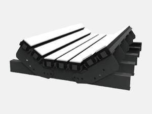 Plataforma de impacto de cama de impacto resistente y duradera para cinta transportadora